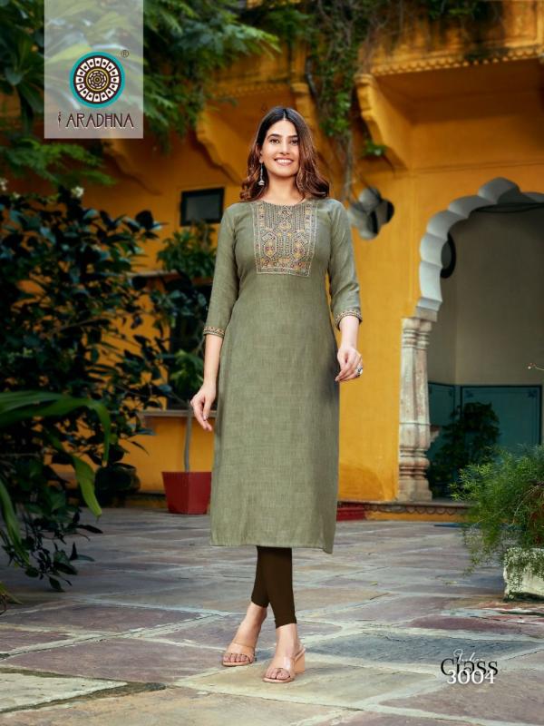 Aradhna Fashion Class Vol 3 Regular Wear Rayon Kurti